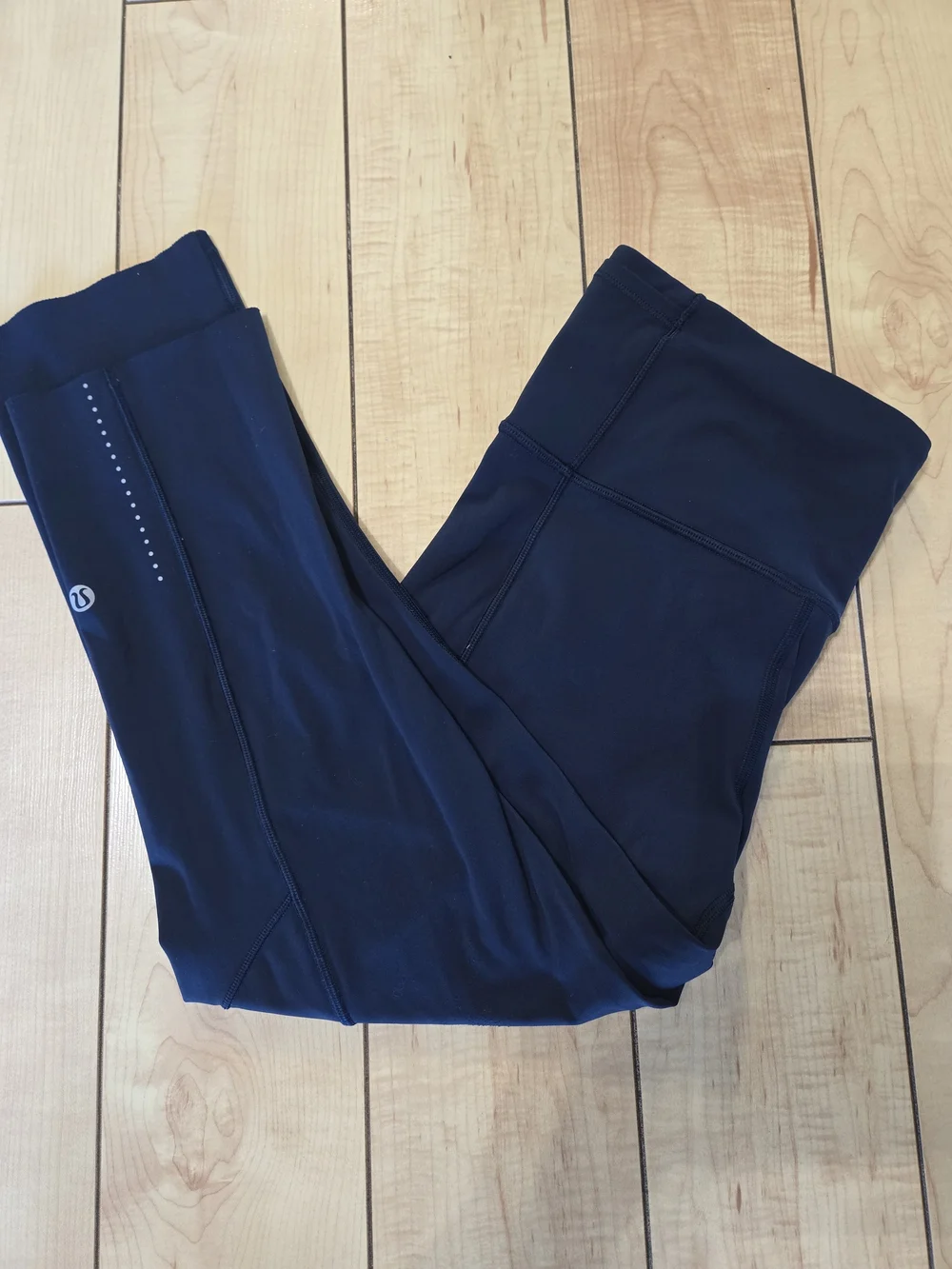 lululemon athletica Women's Navy Performance  Fast & Free Leggings